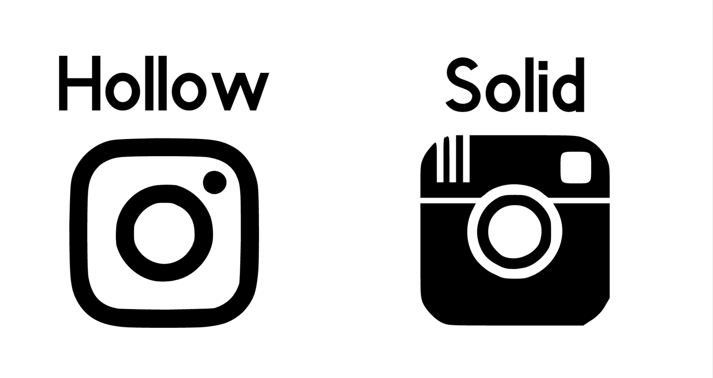 Custom IG name decal